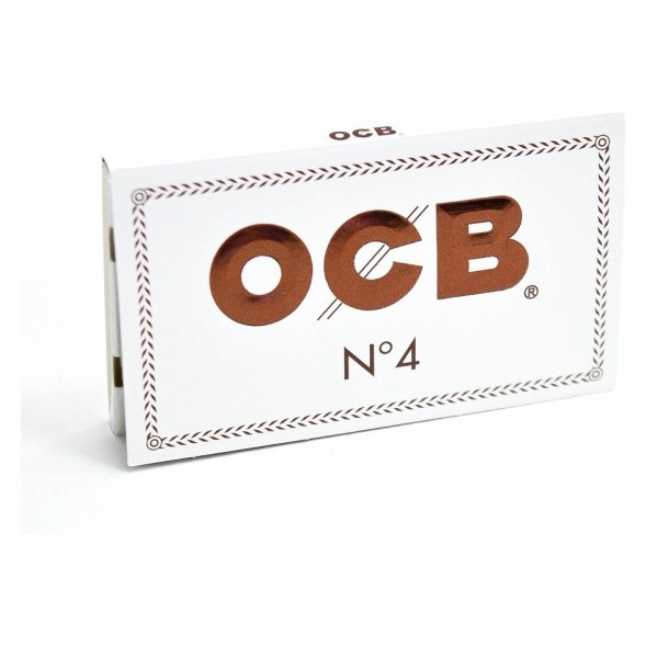 Бумага для самокруток OCB - №4 Double White (100 штук) купить в Владивостоке