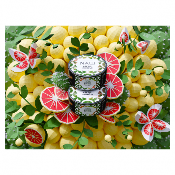 Табак NАШ WHITE - Кактус Помело (100 грамм) купить в Владивостоке