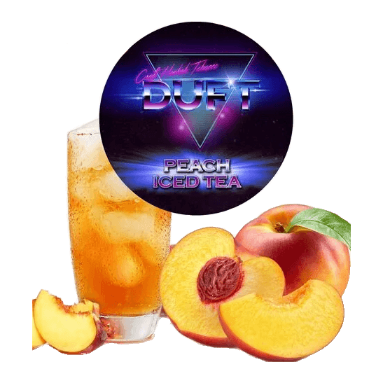 Табак Duft - Peach Iced Tea (Ледяной Персиковый Чай, 80 грамм) купить в Владивостоке