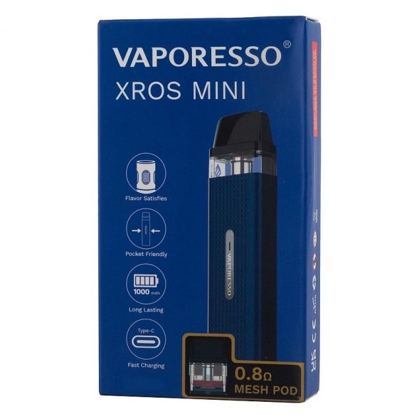 Электронная сигарета Vaporesso XROS Mini - Midnight Blue купить в Владивостоке