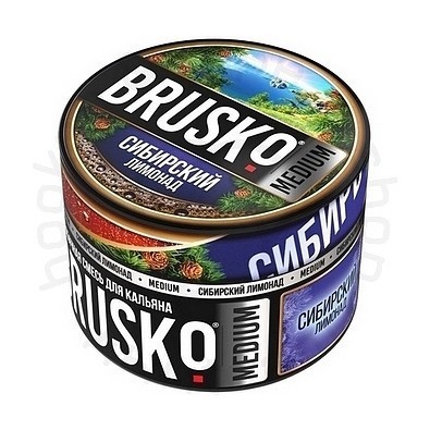 Смесь Brusko Zero - Сибирский Лимонад (250 грамм) купить в Владивостоке