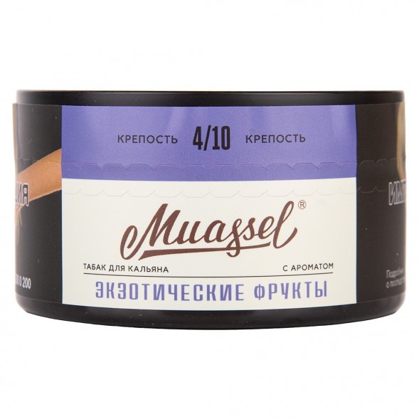Табак Muassel Medium - Экзотические Фрукты (200 грамм) купить в Владивостоке