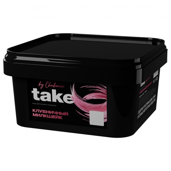 Табак Take - Strawberry Milkshake (Клубничный Милкшейк, 200 грамм) купить в Владивостоке