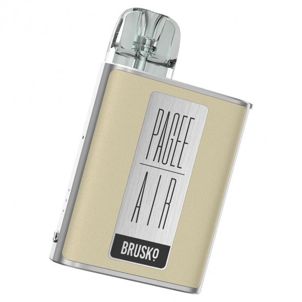 Электронная сигарета Brusko PAGEE AIR - Imperial Gold (Бежевый) купить в Владивостоке