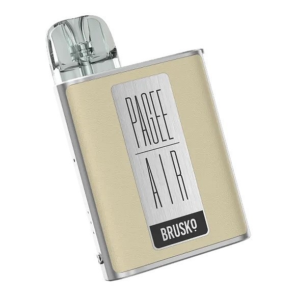 Электронная сигарета Brusko PAGEE AIR - Imperial Gold (Бежевый) купить в Владивостоке