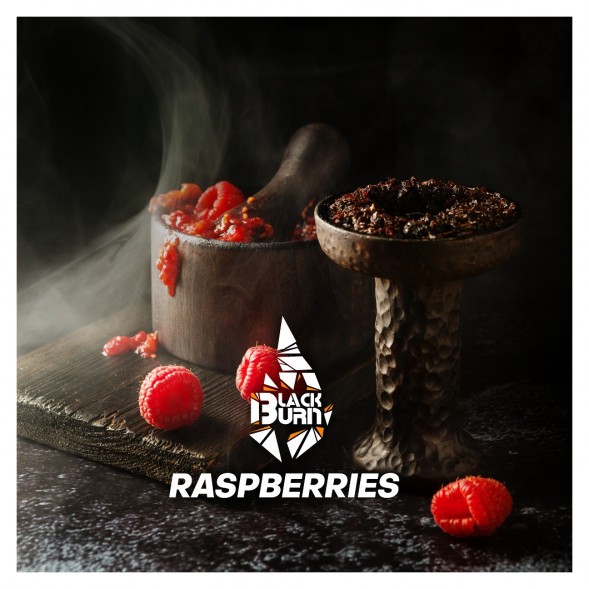 Табак BlackBurn - Raspberries (Малина, 25 грамм) купить в Владивостоке
