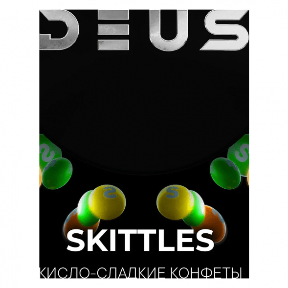 Табак Deus - Skittles (Кисло-Сладкие Конфеты, 250 грамм) купить в Владивостоке