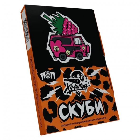 Табак Хулиган - Скуби (Цветочная Малина, 25 грамм) купить в Владивостоке