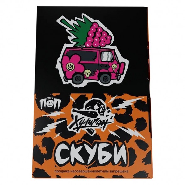 Табак Хулиган - Скуби (Цветочная Малина, 25 грамм) купить в Владивостоке