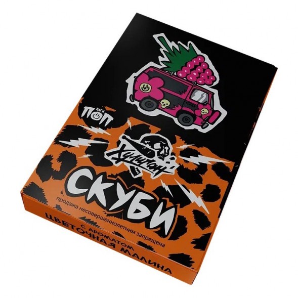 Табак Хулиган - Скуби (Цветочная Малина, 25 грамм) купить в Владивостоке