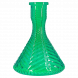 Колба Vessel Glass - Ёлка Кристалл (Зелёная) купить в Владивостоке