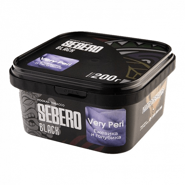 Табак Sebero Black - Very Peri (Ежевика и Голубика, 200 грамм) купить в Владивостоке