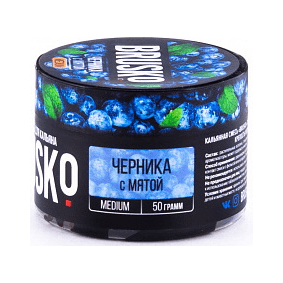 Смесь Brusko Medium - Черника с Мятой (50 грамм) купить в Владивостоке