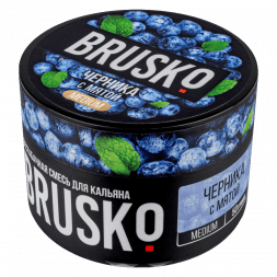 Смесь Brusko Medium - Черника с Мятой (50 грамм)