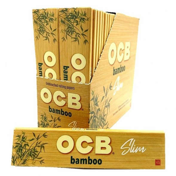 Бумага для самокруток OCB - SLIM Bamboo (32 штуки) купить в Владивостоке