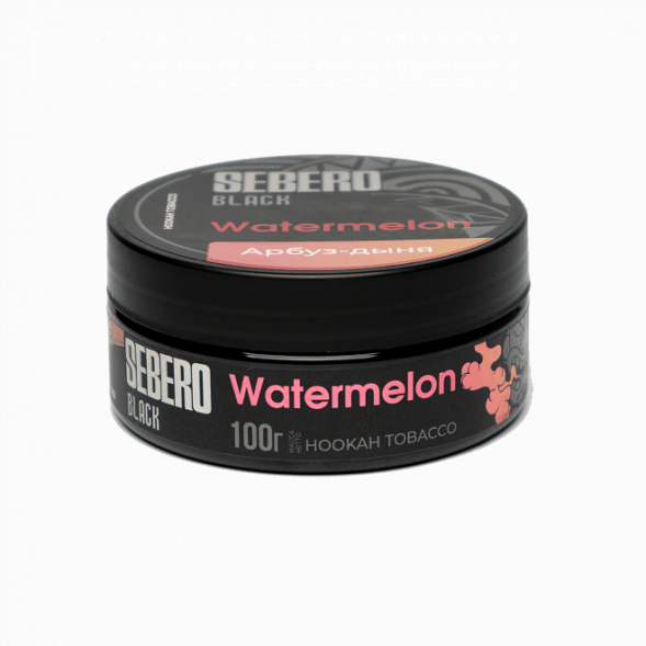Табак Sebero Black - Watermelon (Арбуз, 100 грамм) купить в Владивостоке