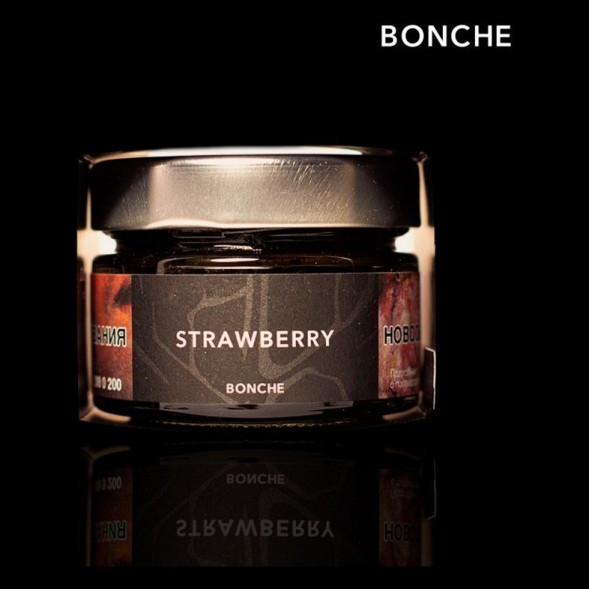 Табак Bonche - Strawberry (Клубника, 120 грамм) купить в Владивостоке