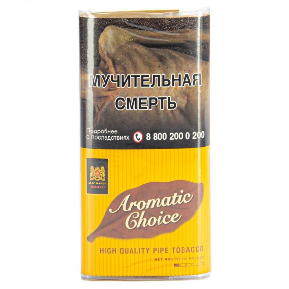 Табак трубочный Mac Baren - Aromatic Choice (40 грамм) купить в Владивостоке