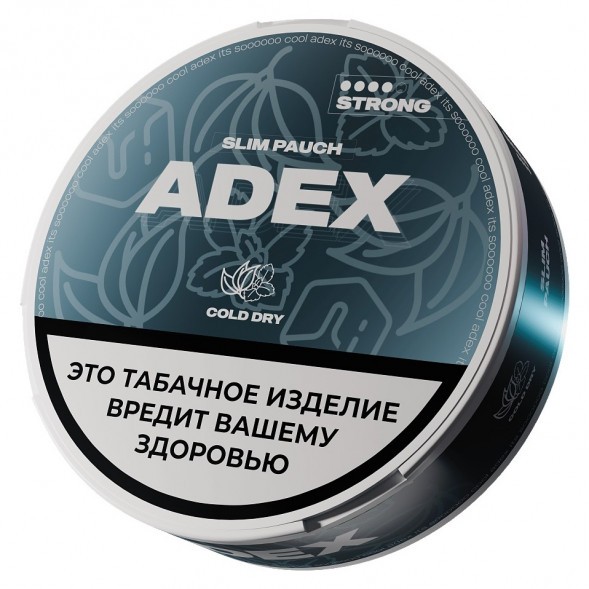Табак жевательный ADEX STRONG SLIM - Cold Dry купить в Владивостоке