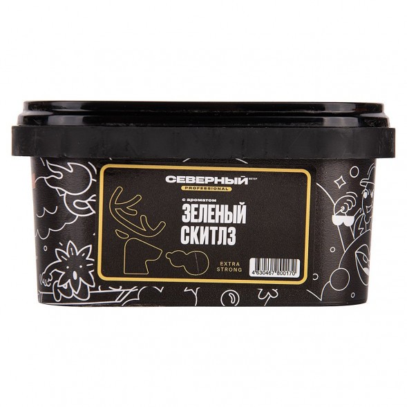 Табак Северный Professional - Зелёный Скитлз (200 грамм) купить в Владивостоке