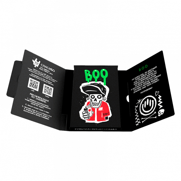 Табак Хулиган - BOO (Яблоко и Гранат, 25 грамм) купить в Владивостоке