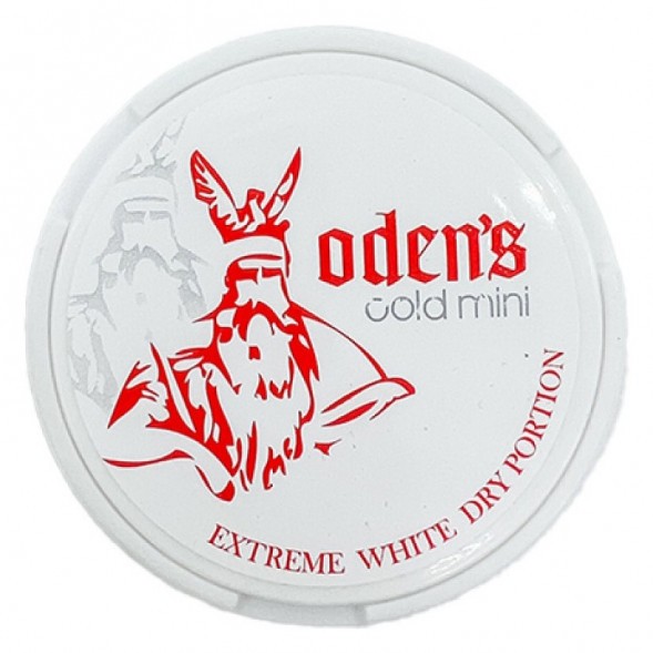 Табак жевательный ODENS - Cold Extreme White Dry Mini (9 грамм, Швеция) купить в Владивостоке