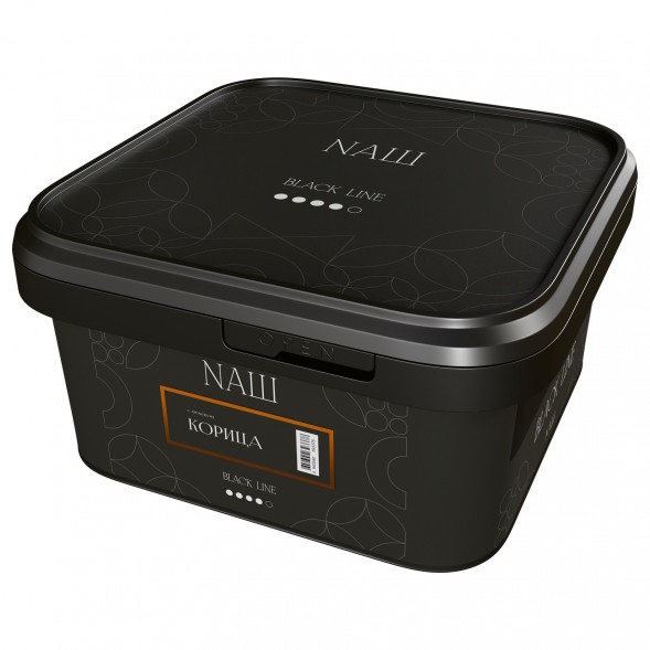 Табак NАШ BLACK - Корица (200 грамм) купить в Владивостоке