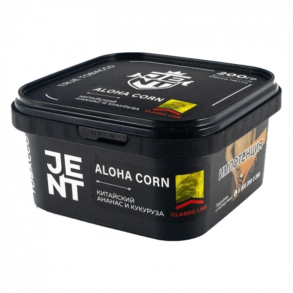 Табак Jent - Aloha Corn (Китайский Ананас и Кукуруза, 200 грамм) купить в Владивостоке