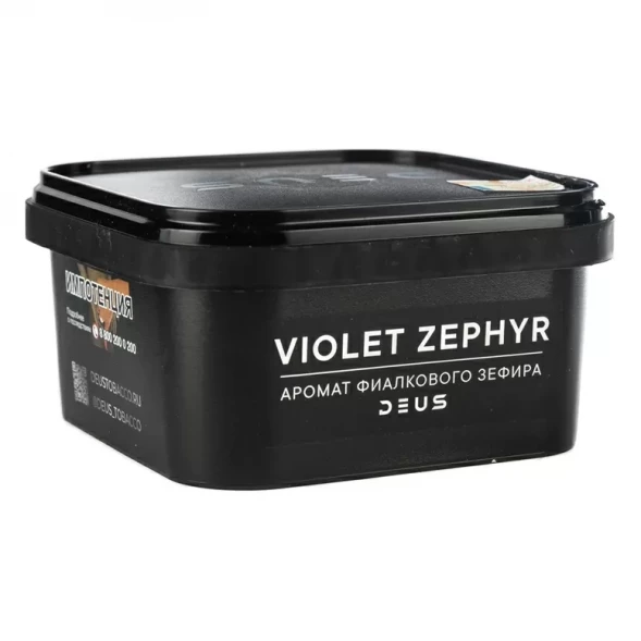 Табак Deus - Violet Zephyr (Фиалковый Зефир, 250 грамм) купить в Владивостоке