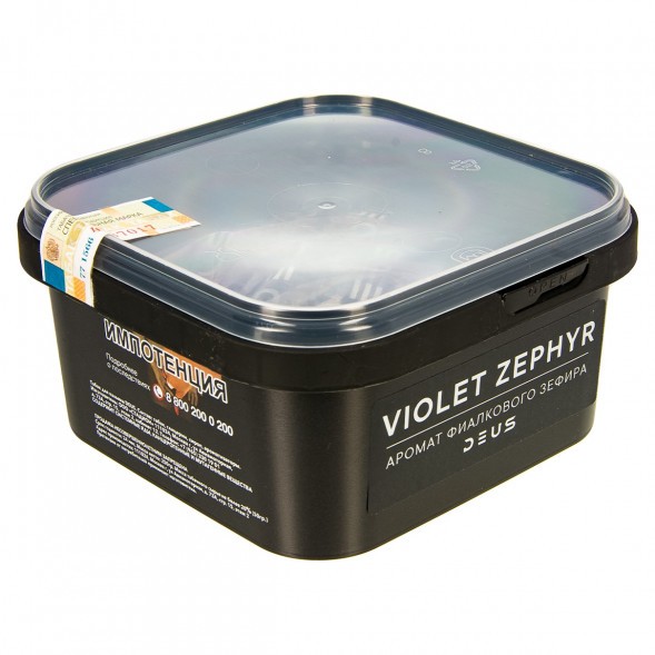 Табак Deus - Violet Zephyr (Фиалковый Зефир, 250 грамм) купить в Владивостоке