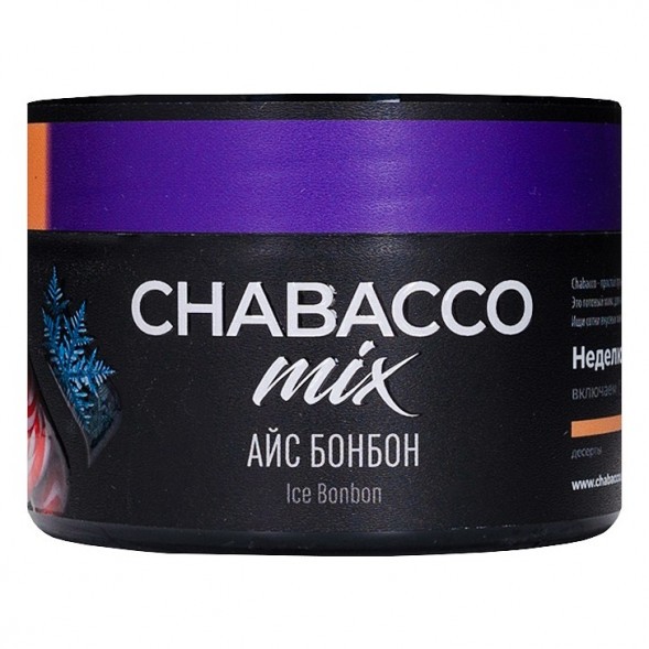 Смесь Chabacco MIX MEDIUM - Ice Bonbon (Айс Бонбон, 40 грамм) купить в Владивостоке