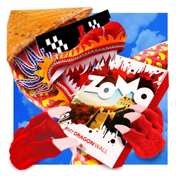 Табак Zomo - Dragon Wall (Драгон Волл, 50 грамм) купить в Владивостоке