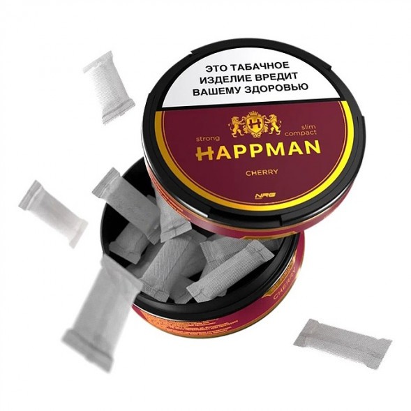 Табак жевательный HAPPMAN - Вишня купить в Владивостоке