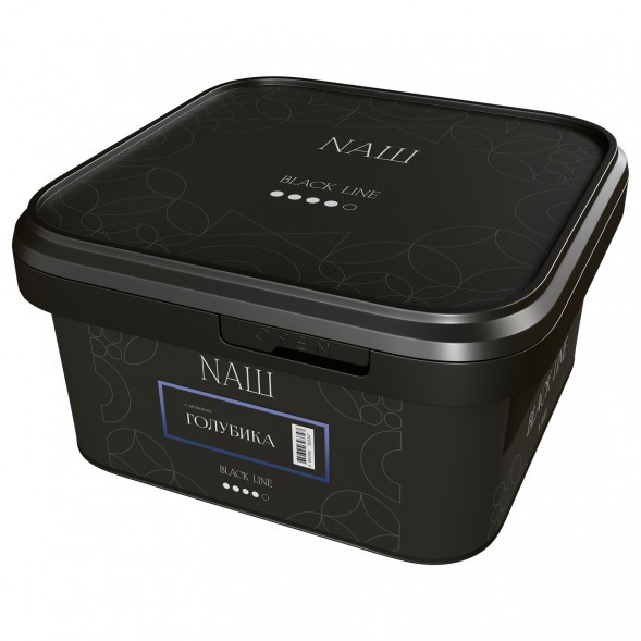 Табак NАШ BLACK - Голубика (200 грамм) купить в Владивостоке