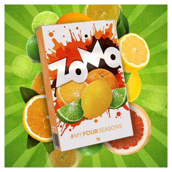 Табак Zomo - Four Seasons (Фор Сизонс, 50 грамм) купить в Владивостоке