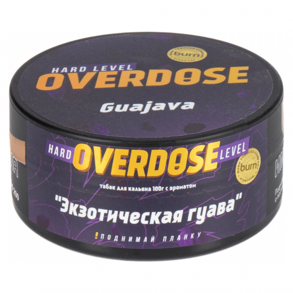 Табак Overdose - Guajava (Экзотическая Гуава, 100 грамм) купить в Владивостоке