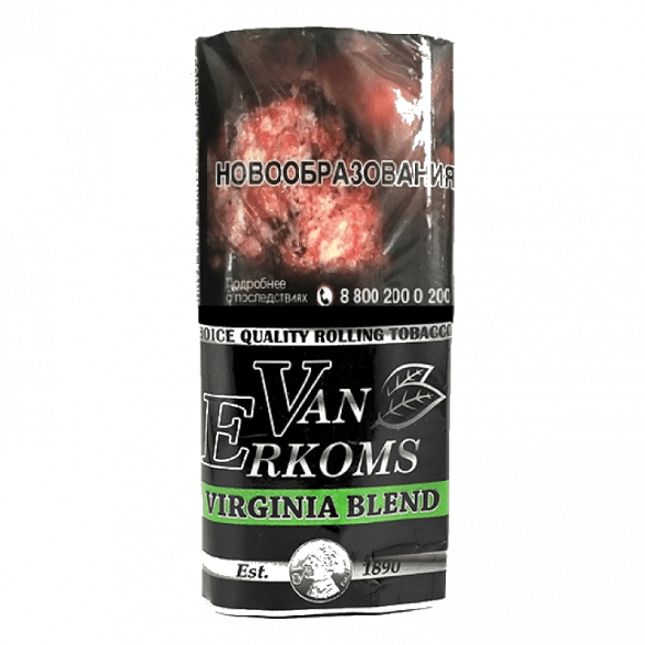 Табак сигаретный Van Erkoms - Virginia Blend (40 грамм) купить в Владивостоке