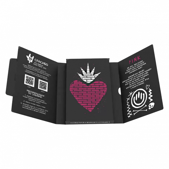 Табак Хулиган - Pink (Ягоды и Мангустин, 25 грамм) купить в Владивостоке