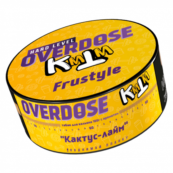 Табак Overdose - Frustyle (Кактус-Лайм, 100 грамм) купить в Владивостоке