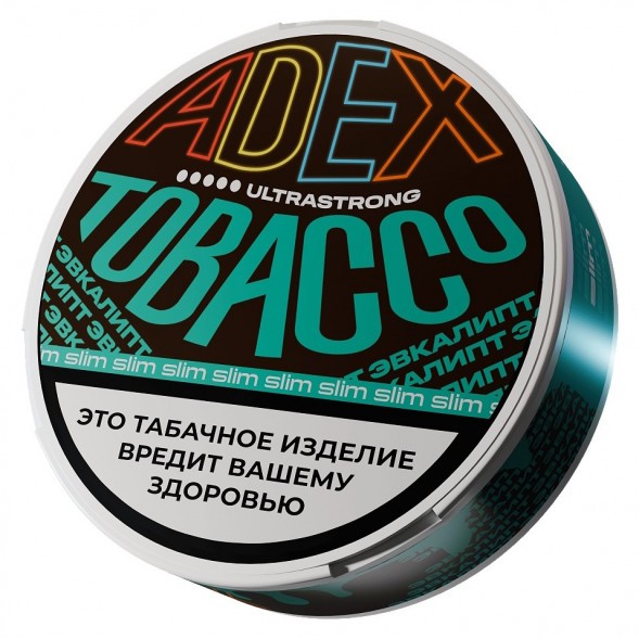 Табак жевательный ADEX ULTRA STRONG SLIM - Эвкалипт купить в Владивостоке