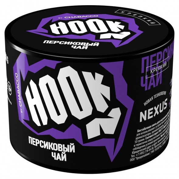Смесь Hook - Персиковый Чай (50 грамм) купить в Владивостоке