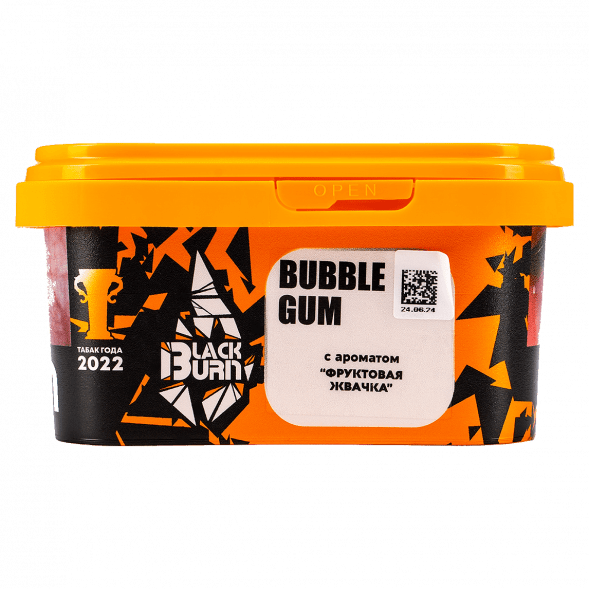 Табак BlackBurn - Bubble Gum (Фруктовая Жвачка, 200 грамм) купить в Владивостоке