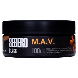 Табак Sebero Black - M.A.V. (Дыня, Абрикос, Ваниль, 100 грамм)