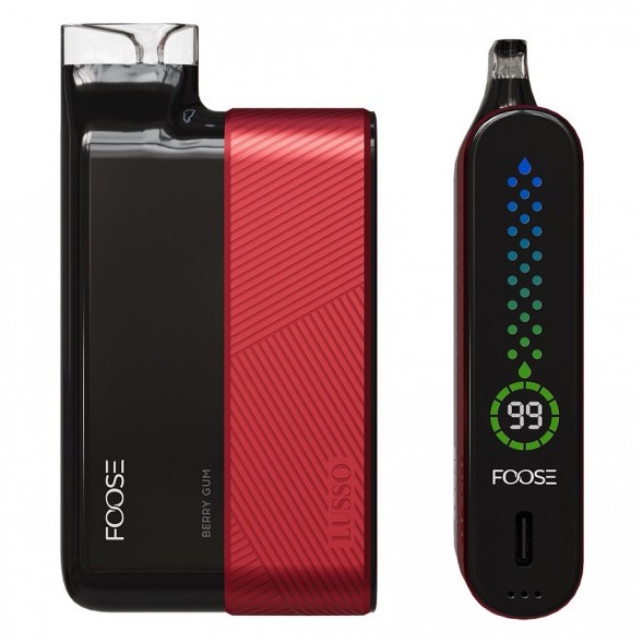 FOOSE LUSSO - Ягодная Жвачка (Berry Gum, 10000 затяжек) купить в Владивостоке