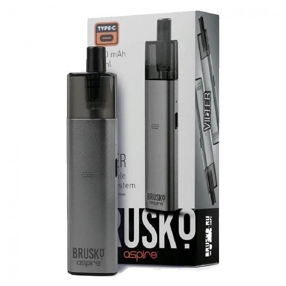 Электронная сигарета Brusko - Vilter (Серый) купить в Владивостоке