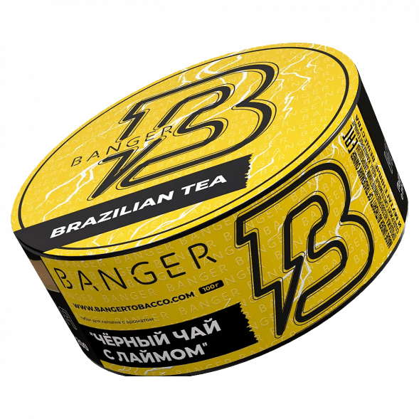 Табак Banger - Brazilian Tea (Чёрный Чай с Лаймом, 100 грамм) купить в Владивостоке
