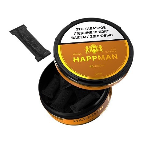 Табак жевательный HAPPMAN - Bourbon 31 (Бурбон) купить в Владивостоке
