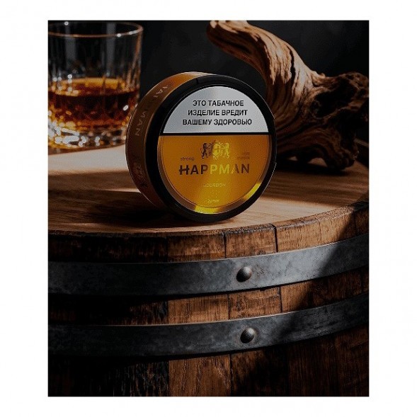 Табак жевательный HAPPMAN - Bourbon 31 (Бурбон) купить в Владивостоке