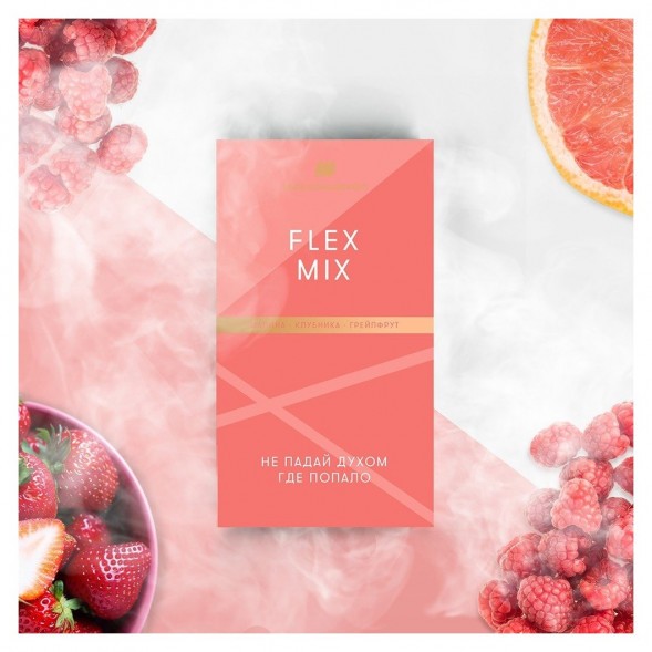 Табак Шпаковский - Flex Mix  (Малина Клубника Грейпфрут, 40 грамм) купить в Владивостоке