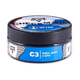 Табак Duft Checkmate - C3 Арбуз, Дыня и Мята (100 грамм) купить в Владивостоке